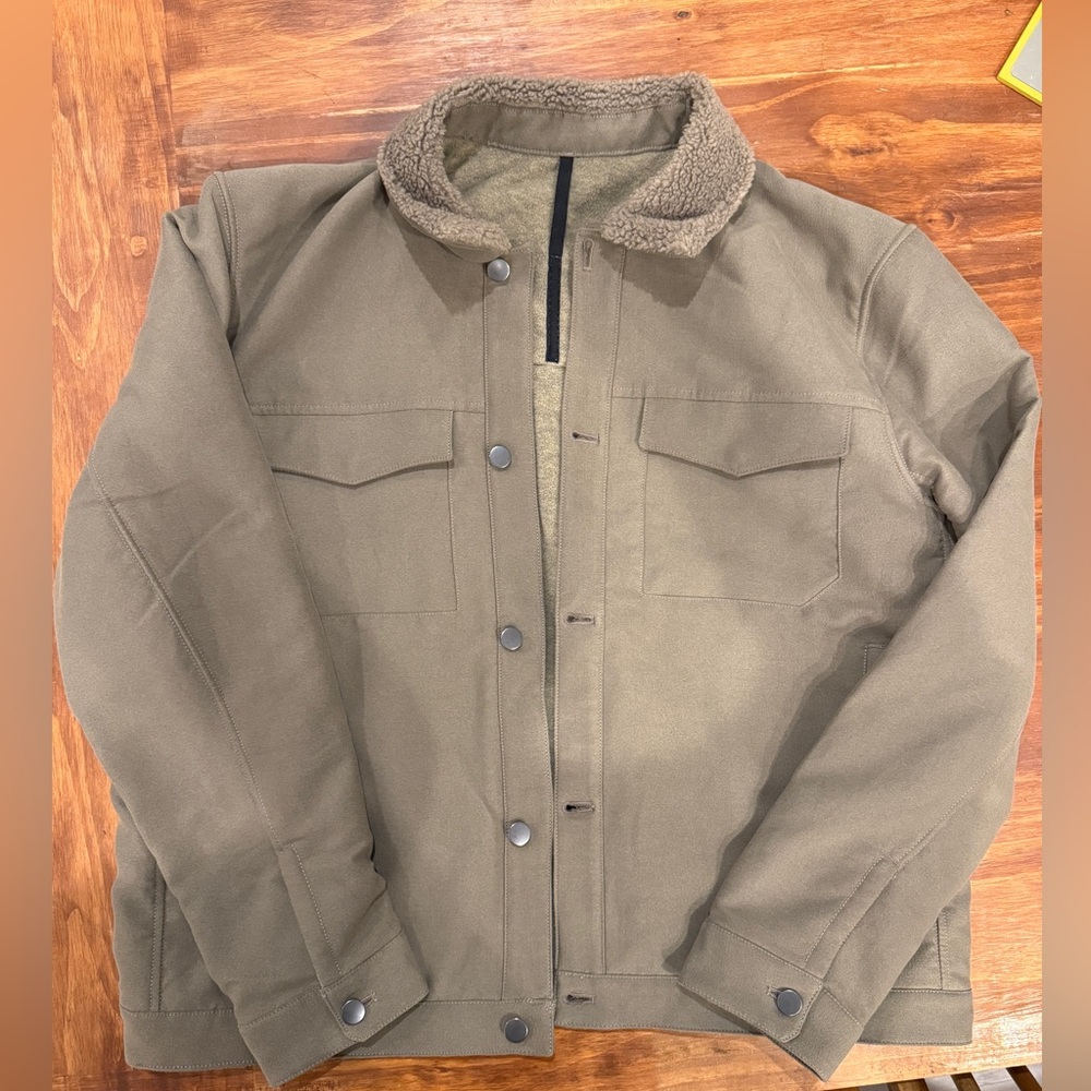 Lululemon Suede Utility Jacket